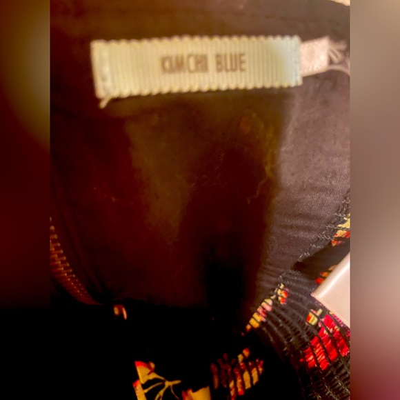 Kim Chi Blue crop top. - Picture 7 of 7